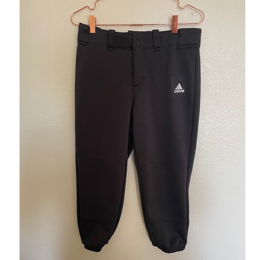 Adidas Women's AEROREADY Softball Pants Black Medium WBA12009 Fastpitch